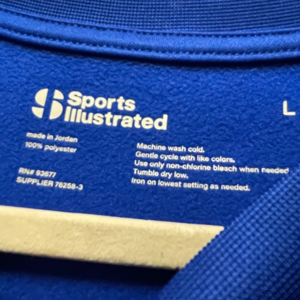 Blue Sports Illustrated Sweatshirt - Picture 3 of 4